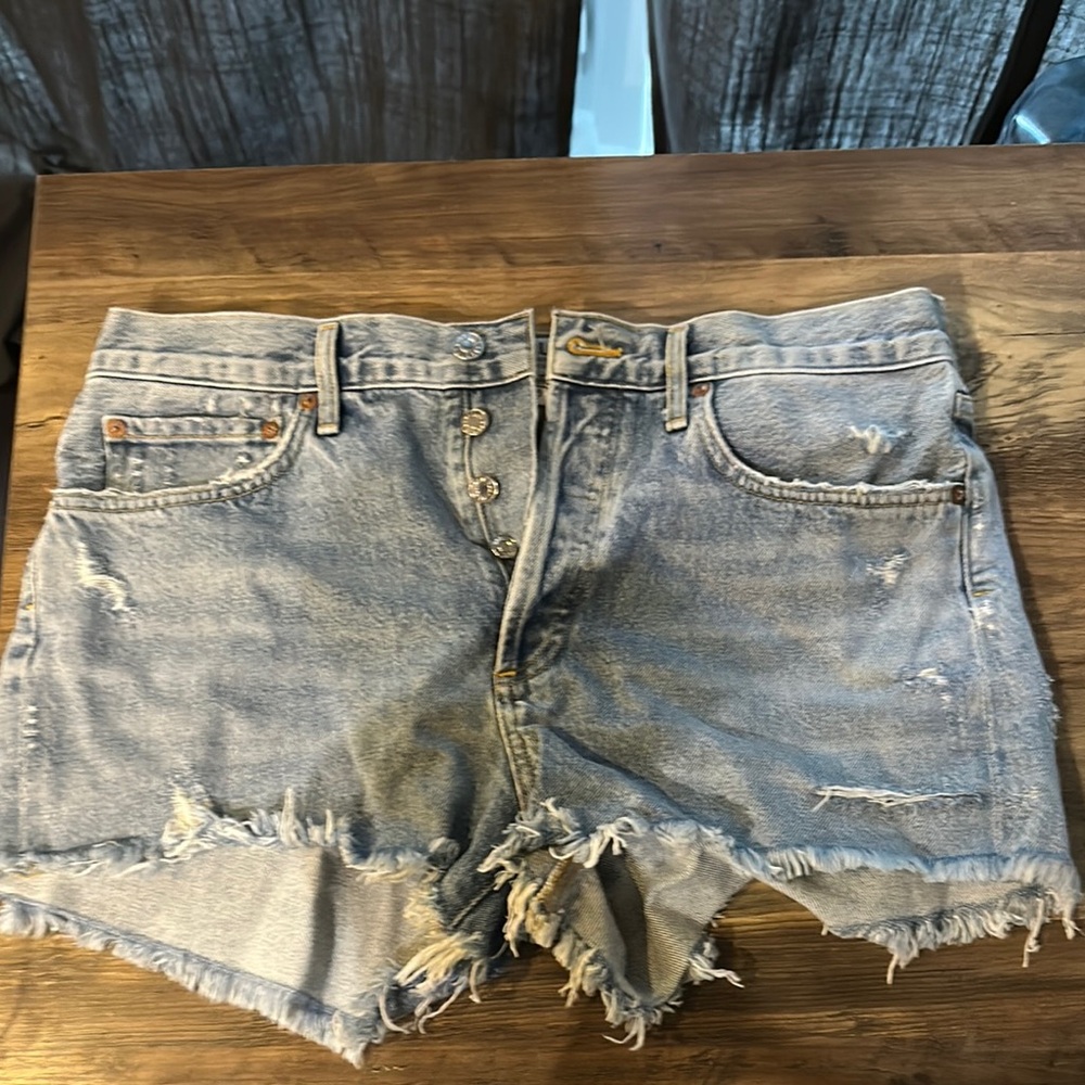 Vintage Parker cutoff denim shorts